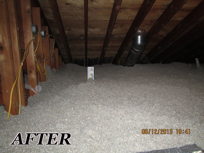 blown in attic insulation